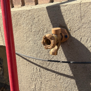 good priced hose bib install