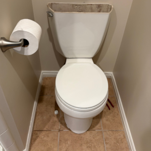 Giving a quote for a SLC toilet