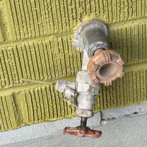 old hose bib waiting for quote