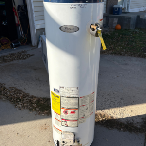 Old_water_heater_Cheaply_replaced