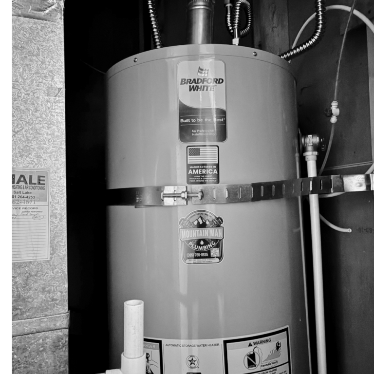 A Reasonably Priced Water Heater Installed In a SLC Home. By Mountain Man Plumbing