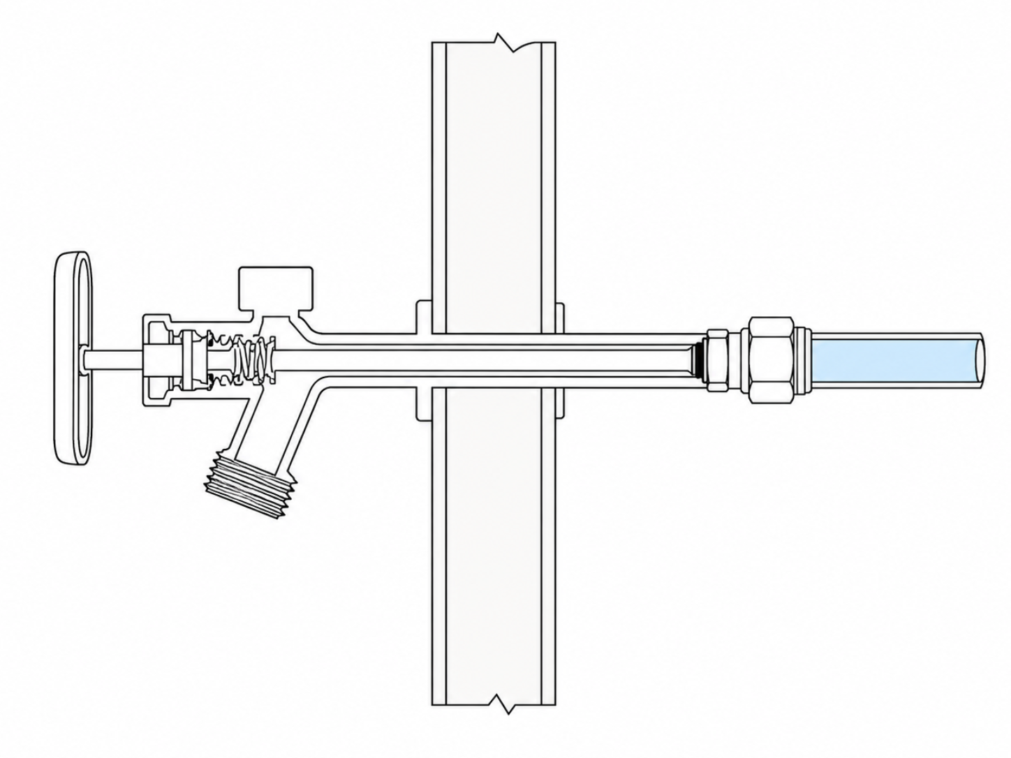 Plumbing system schematic