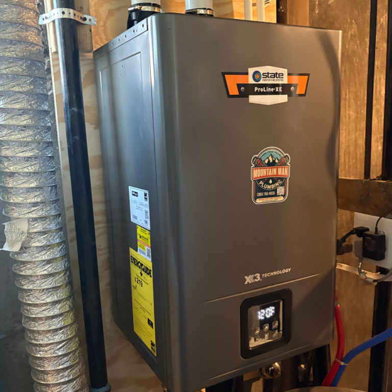 affordable tankless unit installed in utah